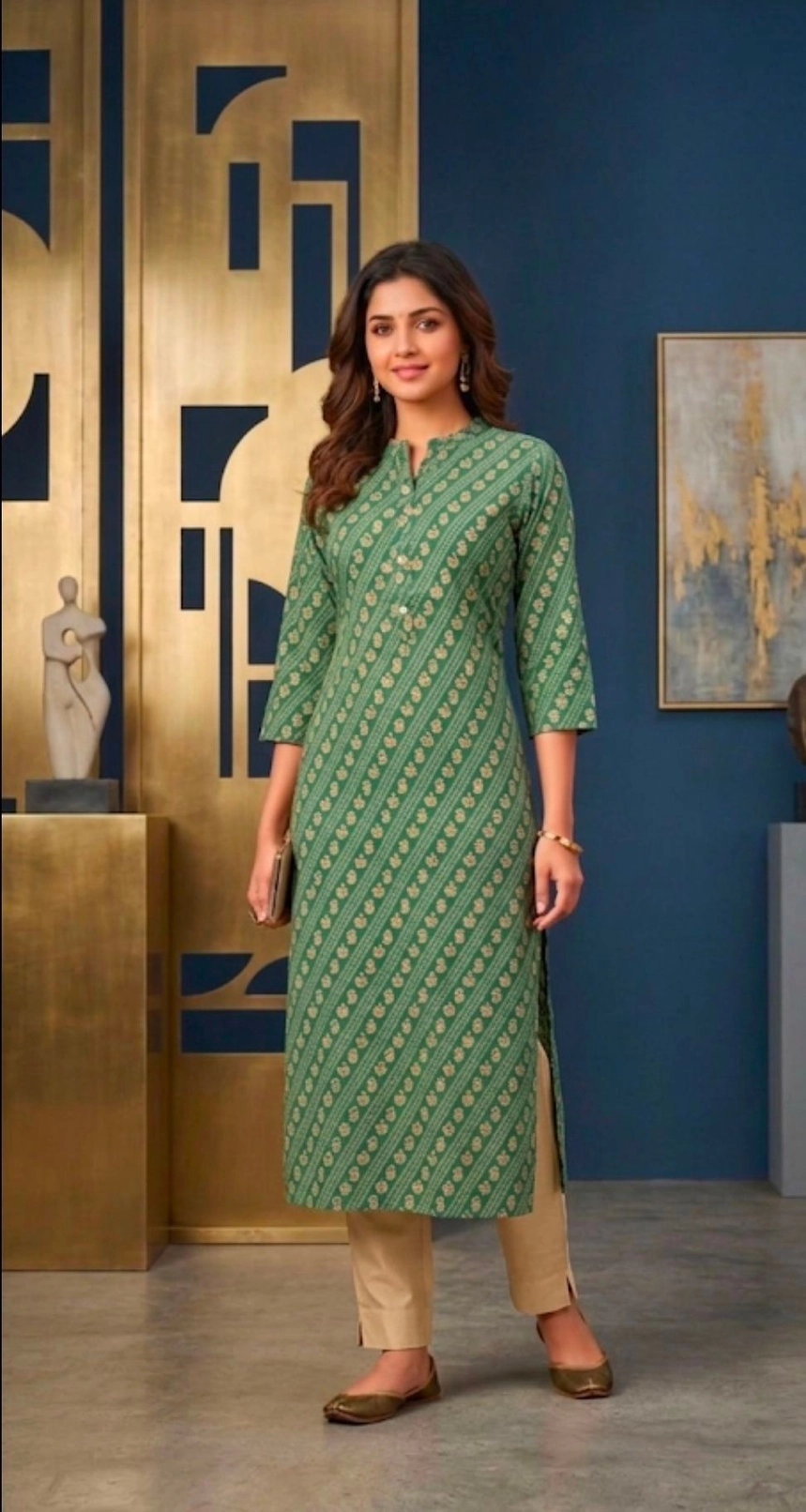 Straight kurti