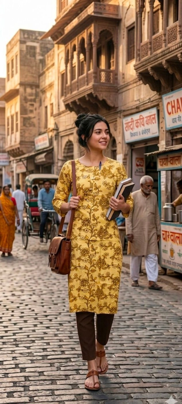 Straight kurti