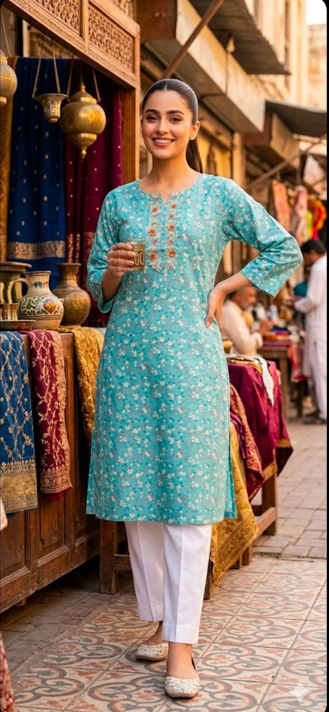 Straight kurti