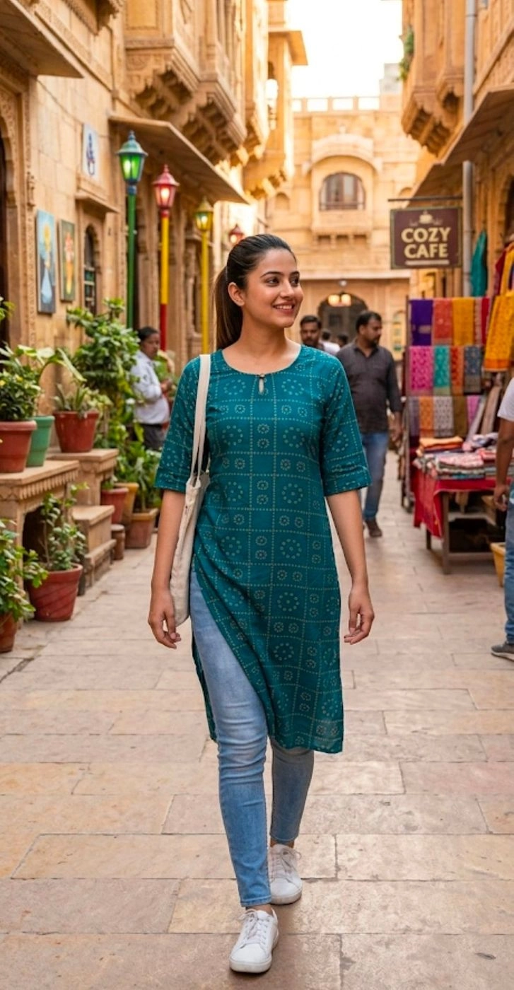 Straight kurti