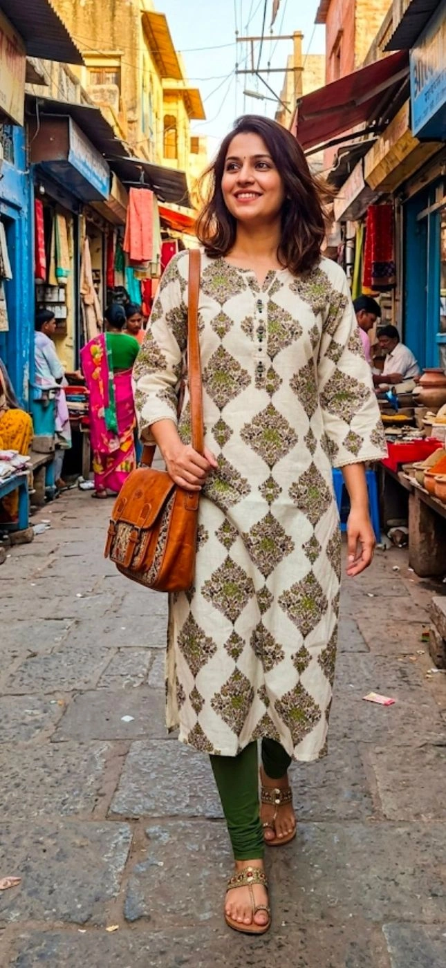 Straight kurti