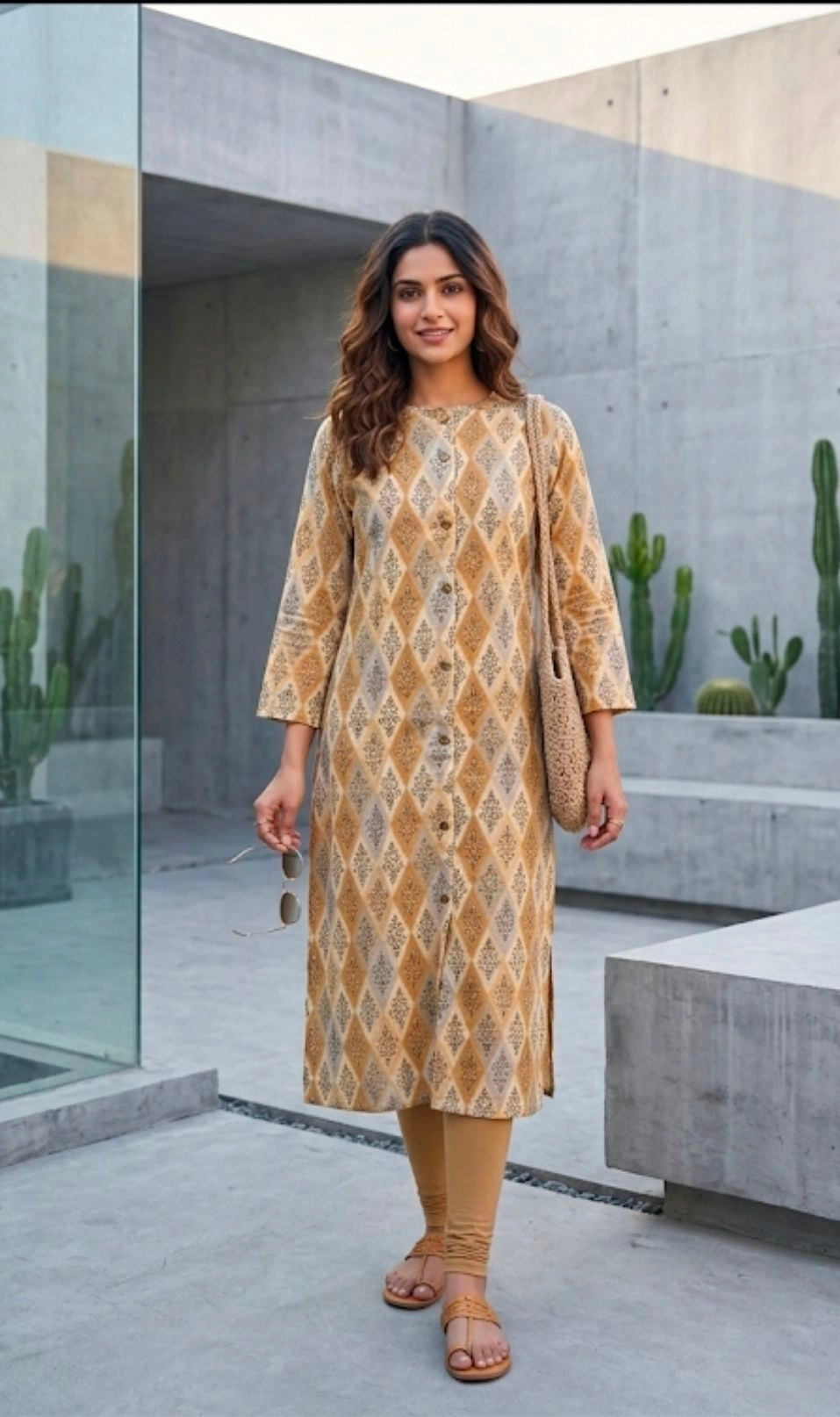 straight kurti