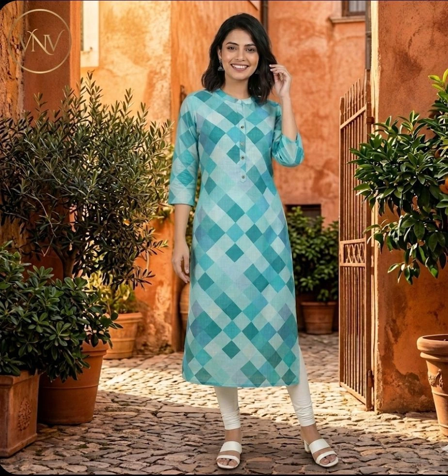 straight kurti 1