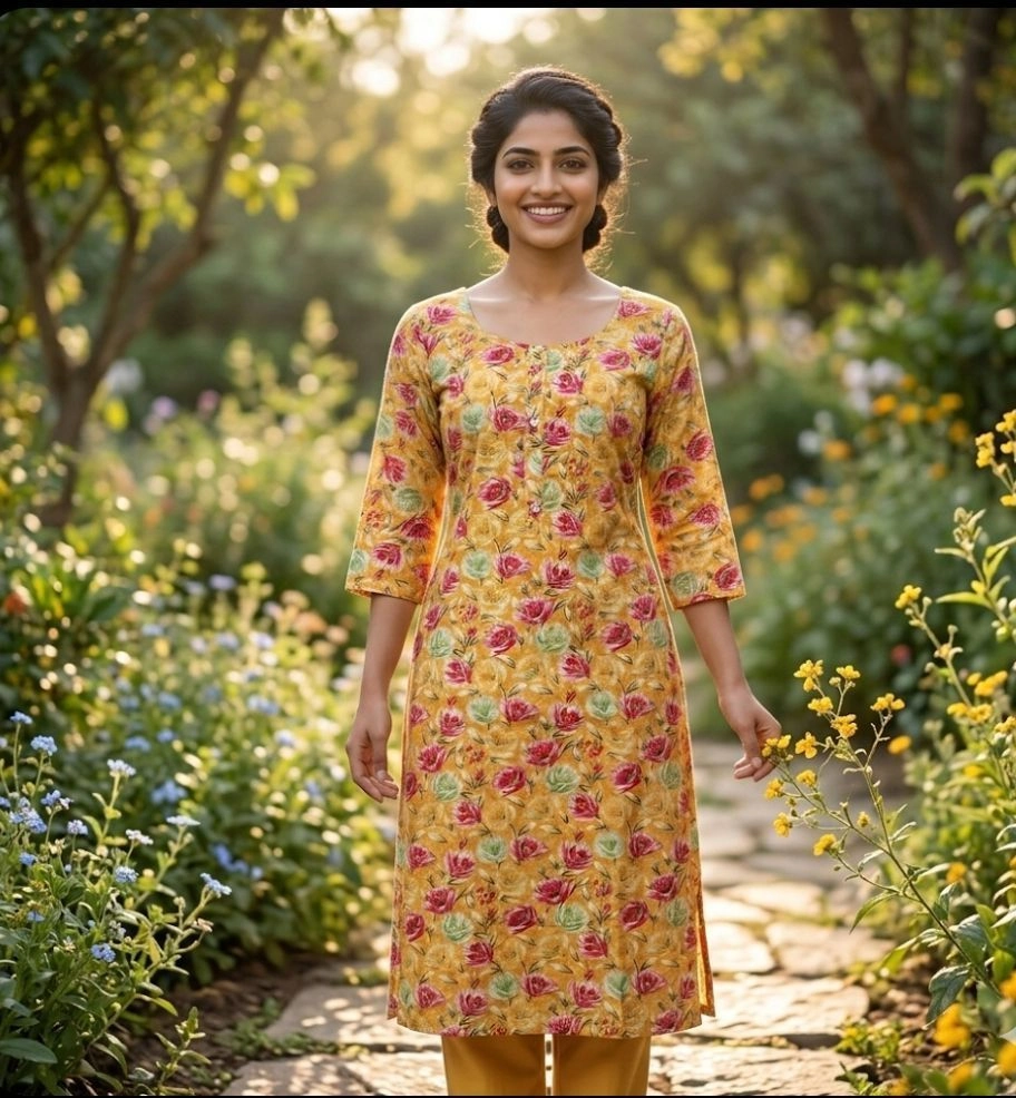 straight kurti