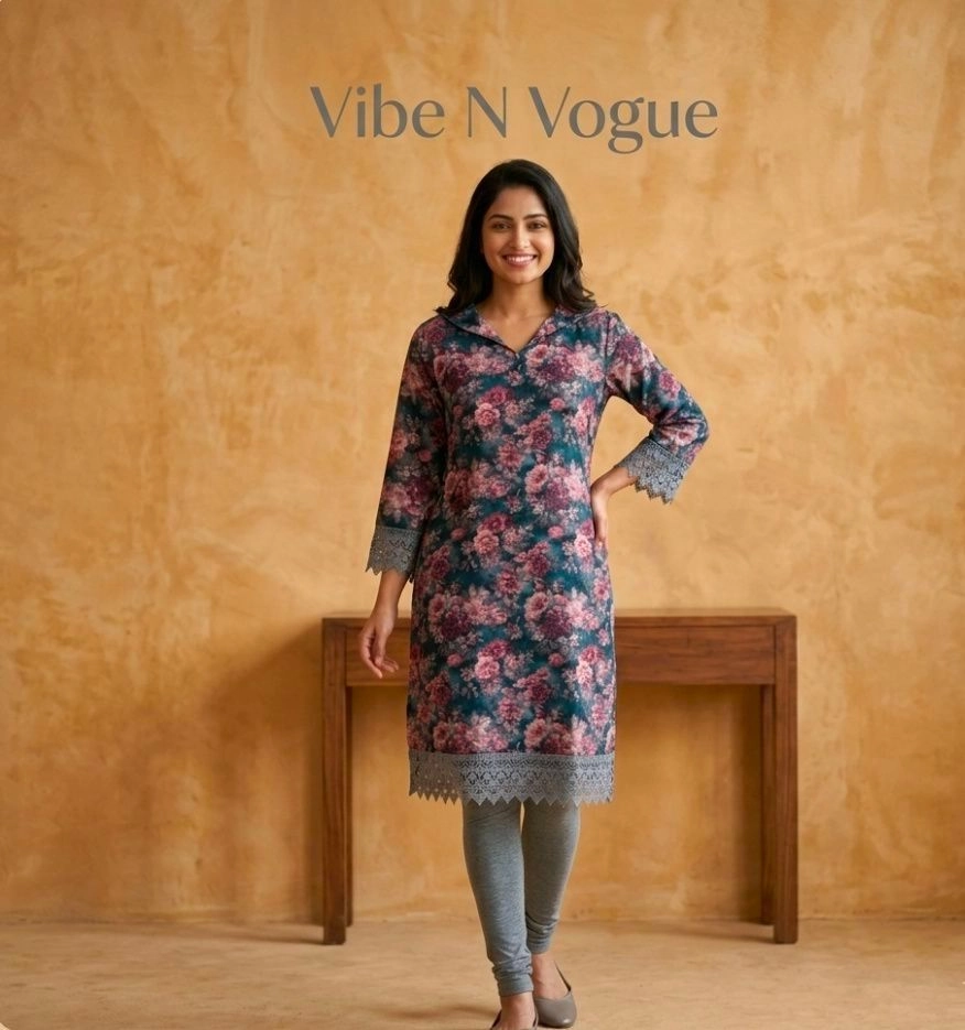 straight kurti