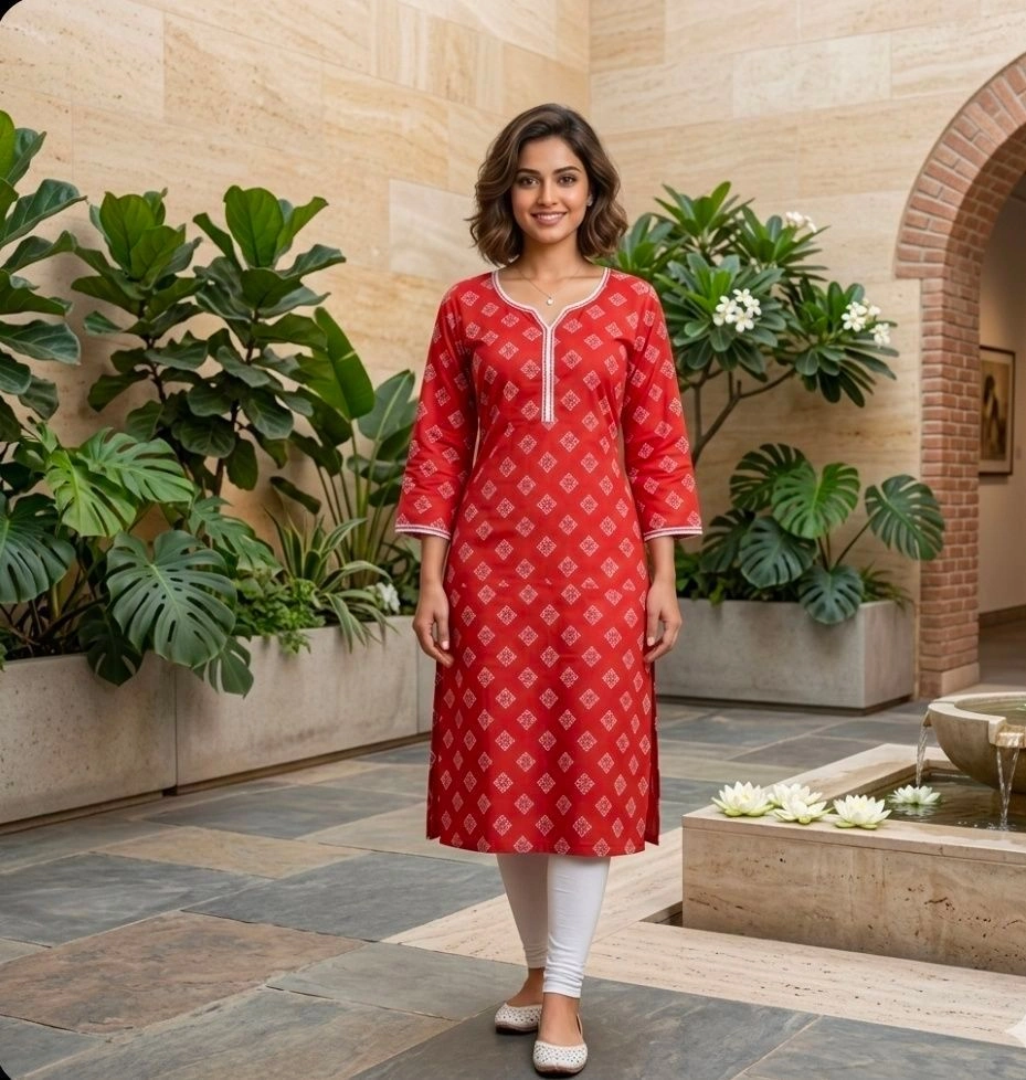straight kurti 1
