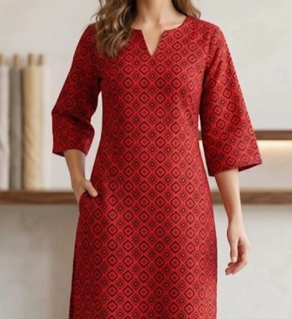 straight kurti 2