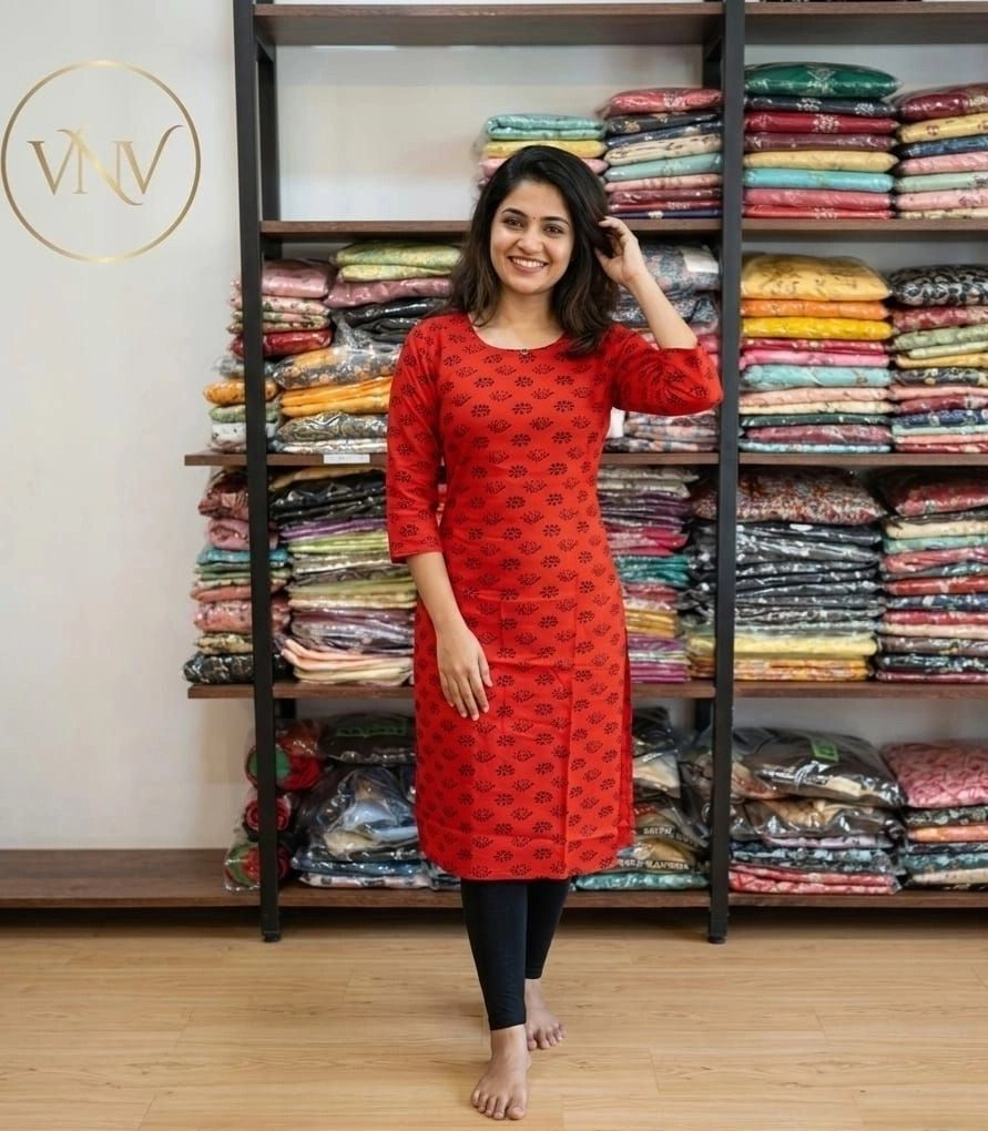 straight kurti