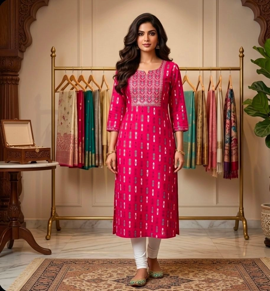 straight kurti 1