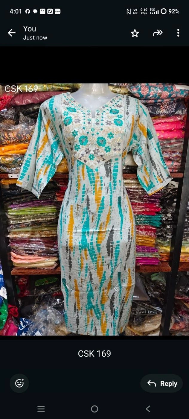 Straight kurti 2