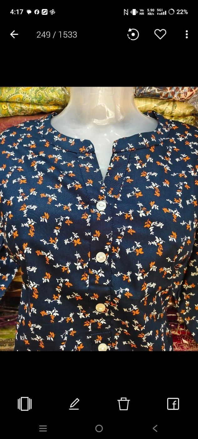 Straight kurti 2