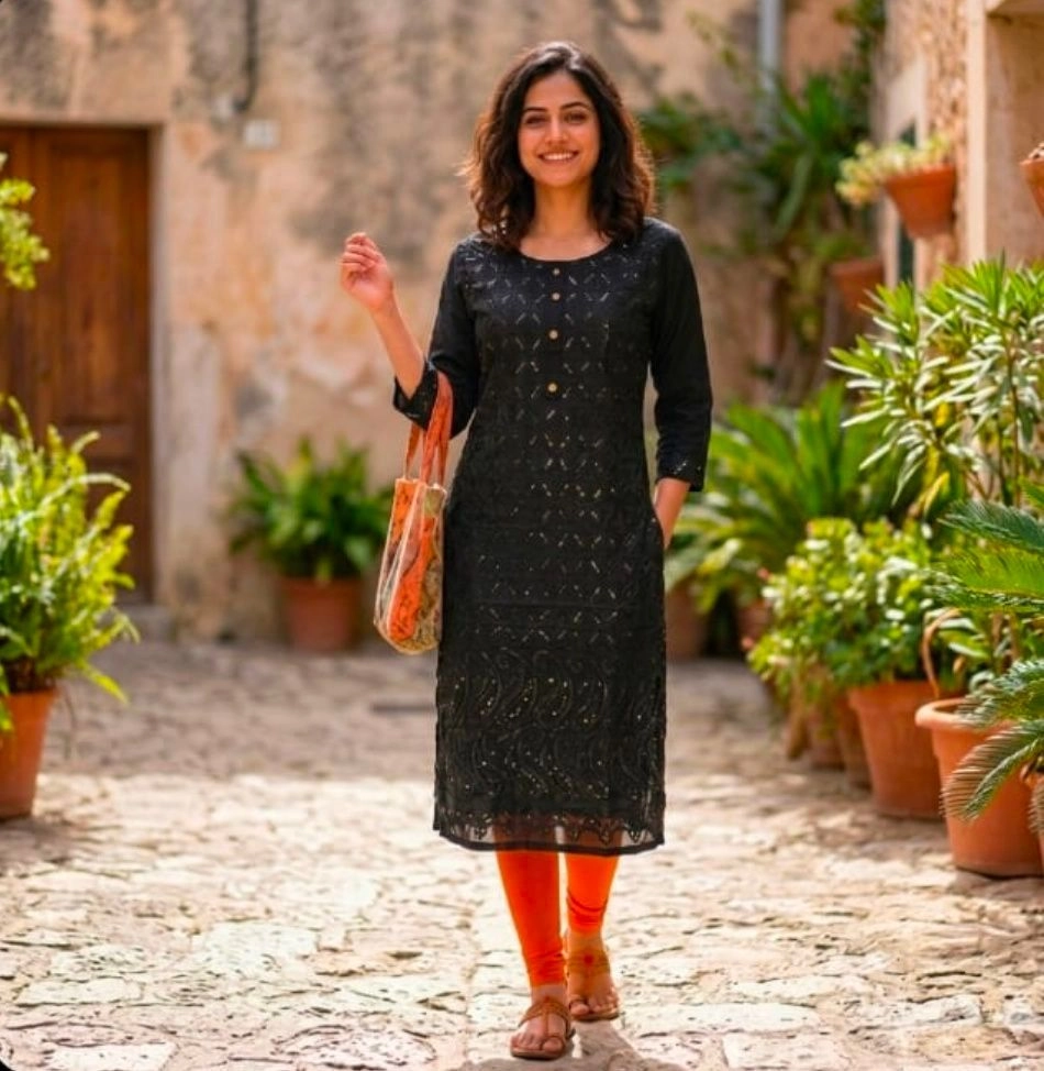 Straight kurti 1