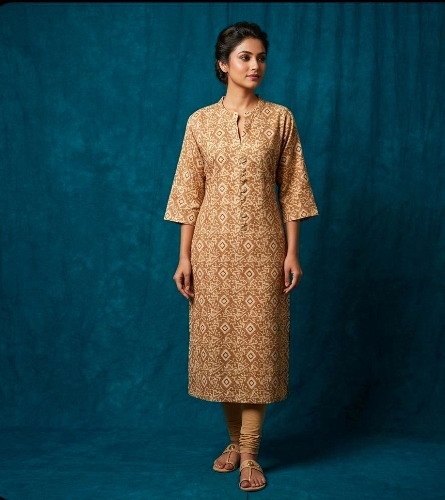 straight kurti
