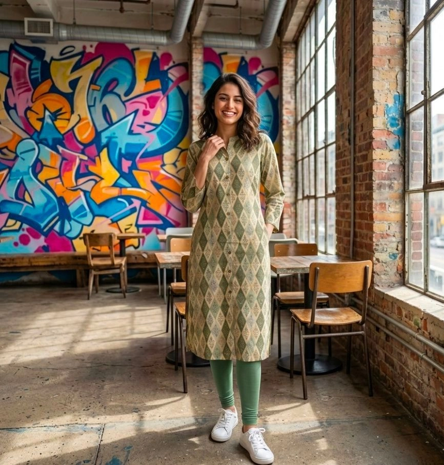 straight kurti 1