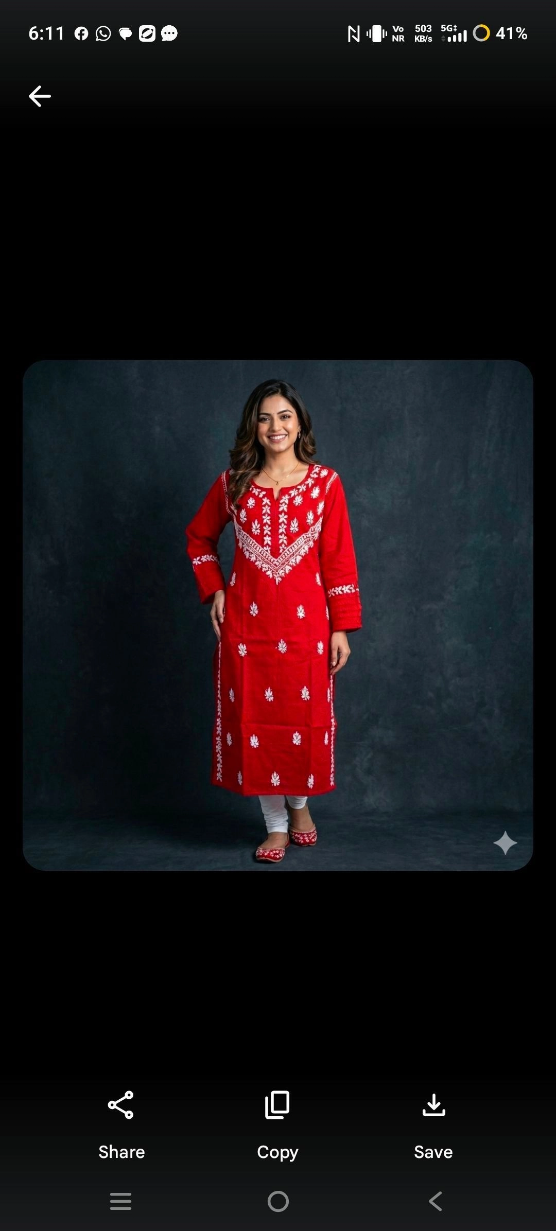 Straight kurti 2
