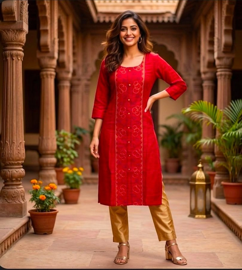Straight kurti