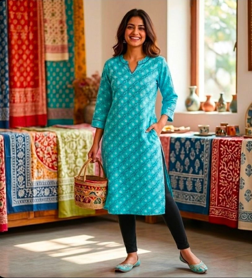 Straight kurti