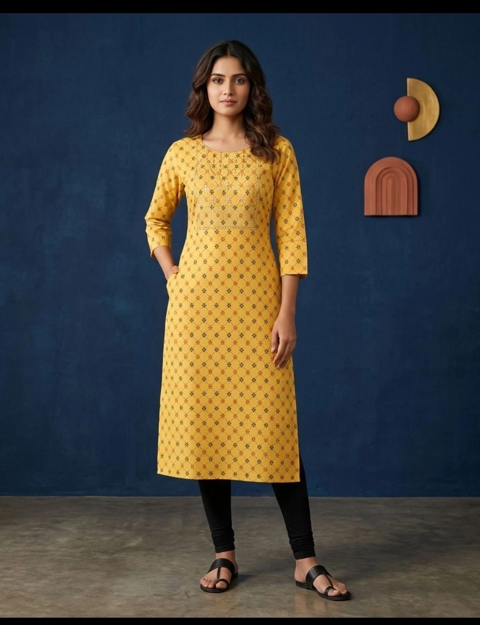 Straight kurti 1