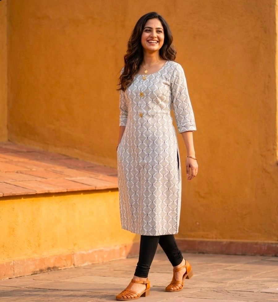 Straight kurti