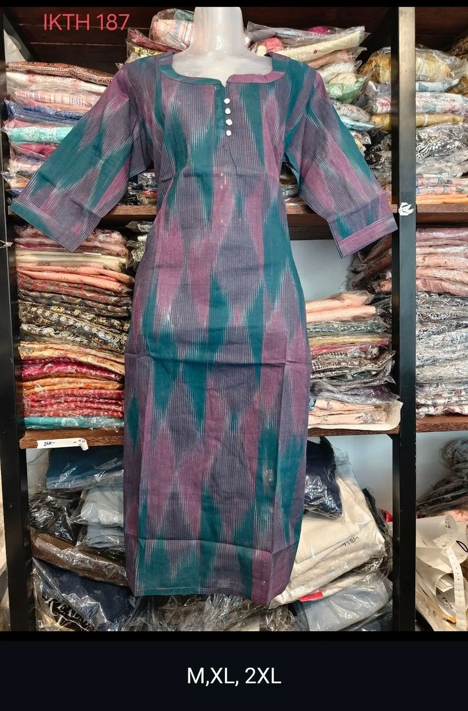Chettinad Ikkath kurti 2