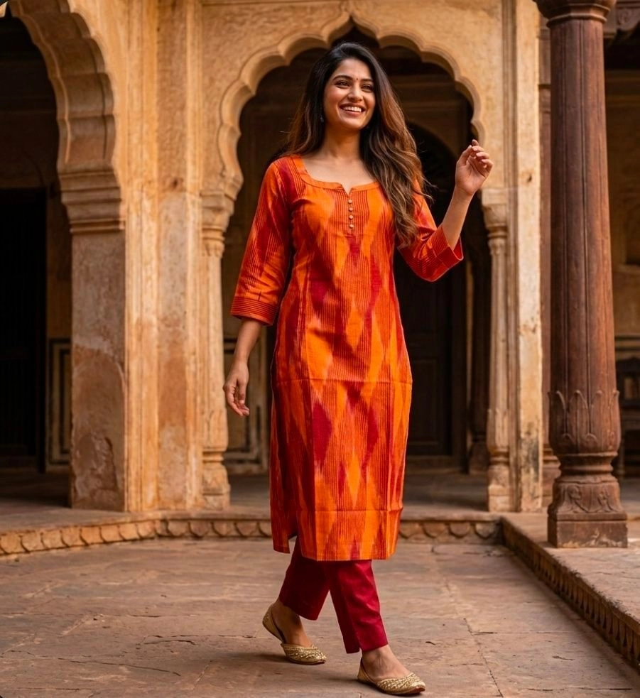 Chettinad Ikkath kurti 2