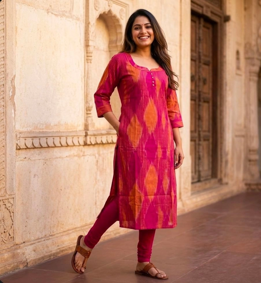 Chettinad Ikkath kurti