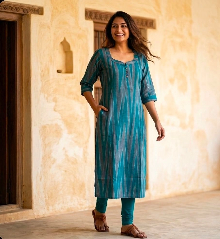 Chettinad Ikkath kurti