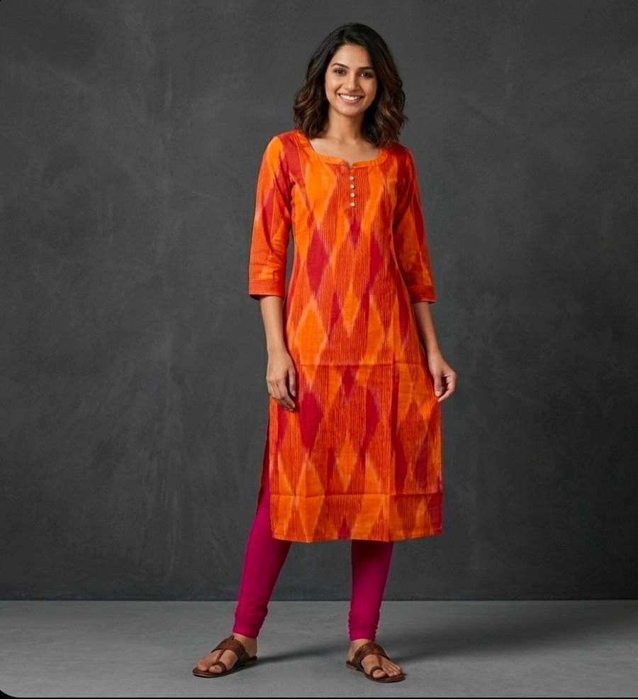 Chettinad Ikkath kurti 1