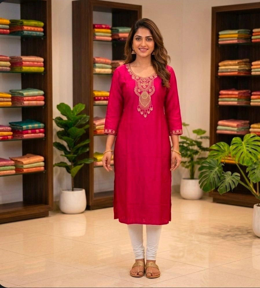 Silk kurti 1