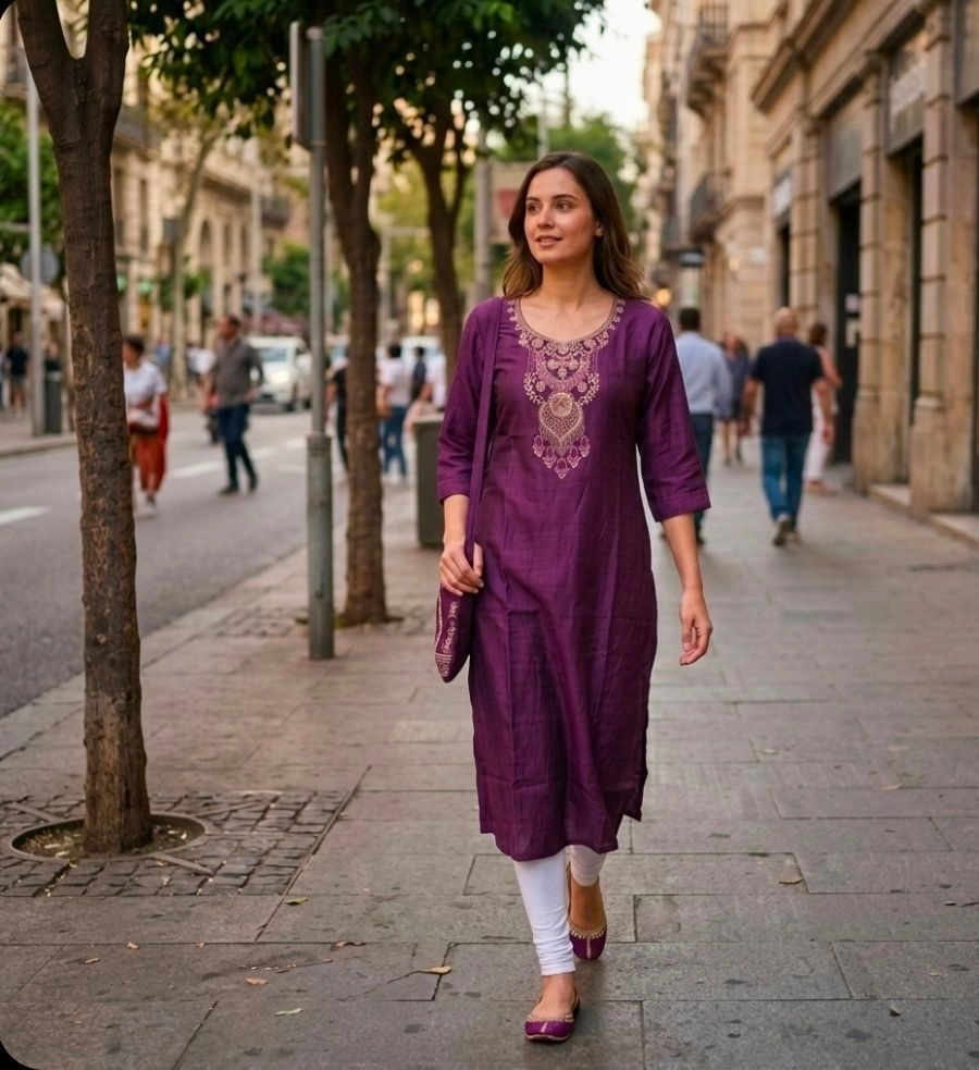 Silk kurti 1