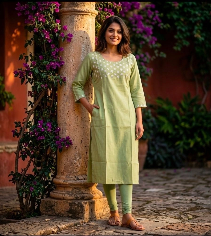 Silk kurti (Roman silk) 1