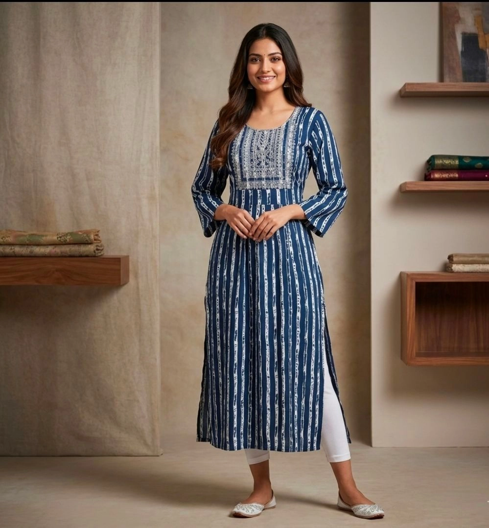 Naira cut frock kurti