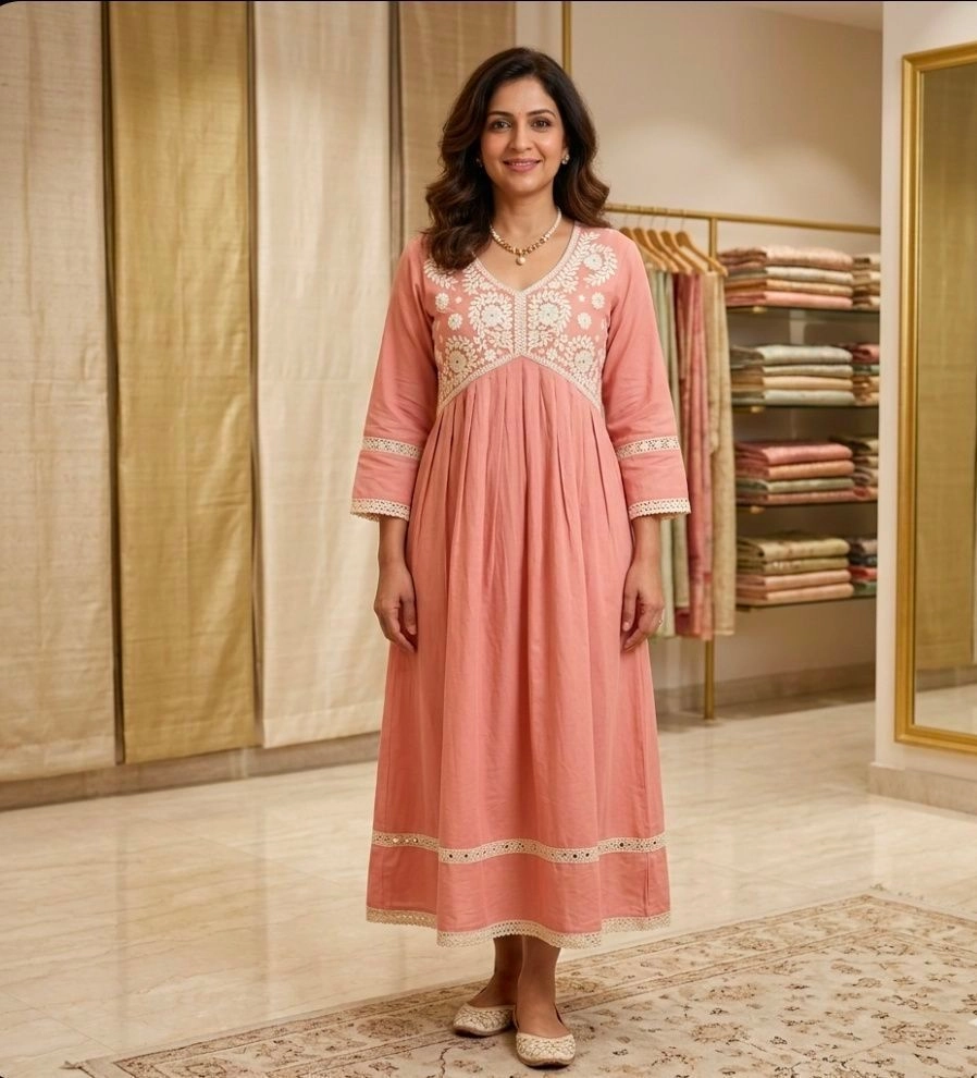 Alia cut frock kurti
