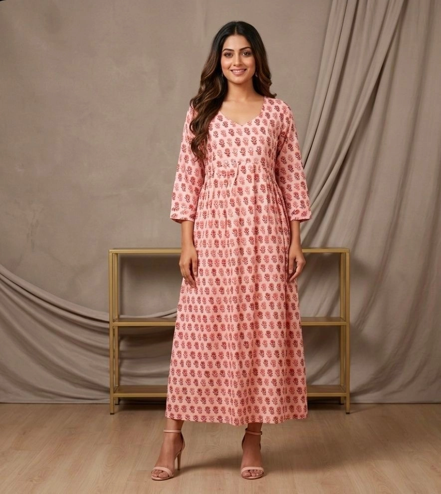Alia cut frock kurti