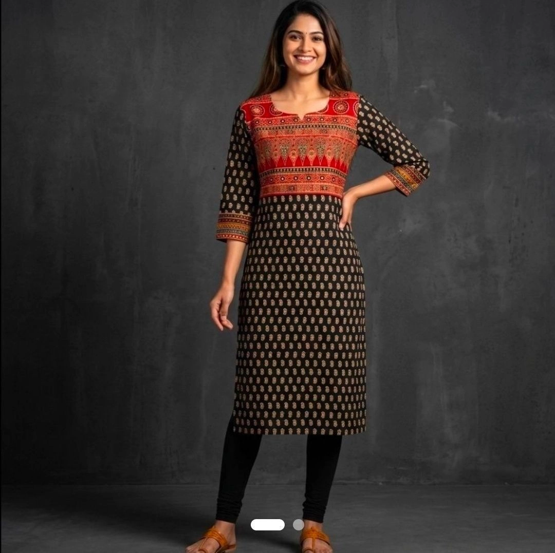 Kalamkari Kurti (Cotton)