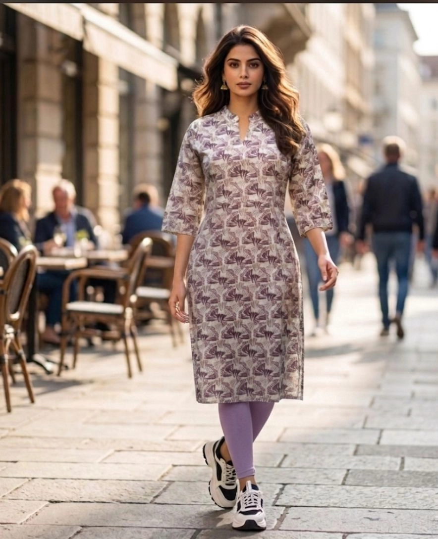 Popcorn Straight Kurti 1