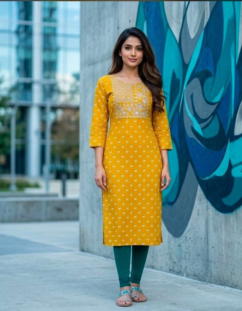 Straight kurti