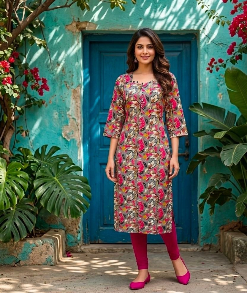 straight kurti 2