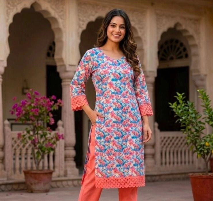 Straight kurti
