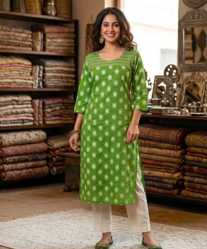 Straight kurti