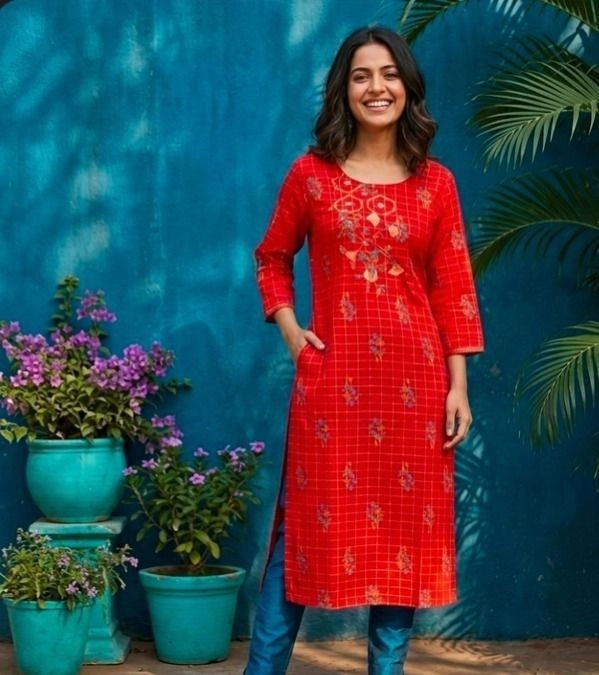 Straight kurti