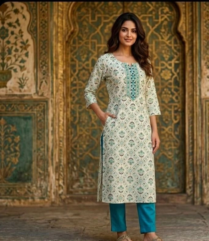 Straight kurti