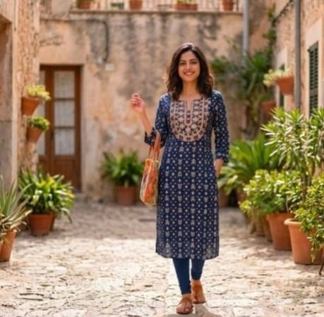 Straight kurti 1