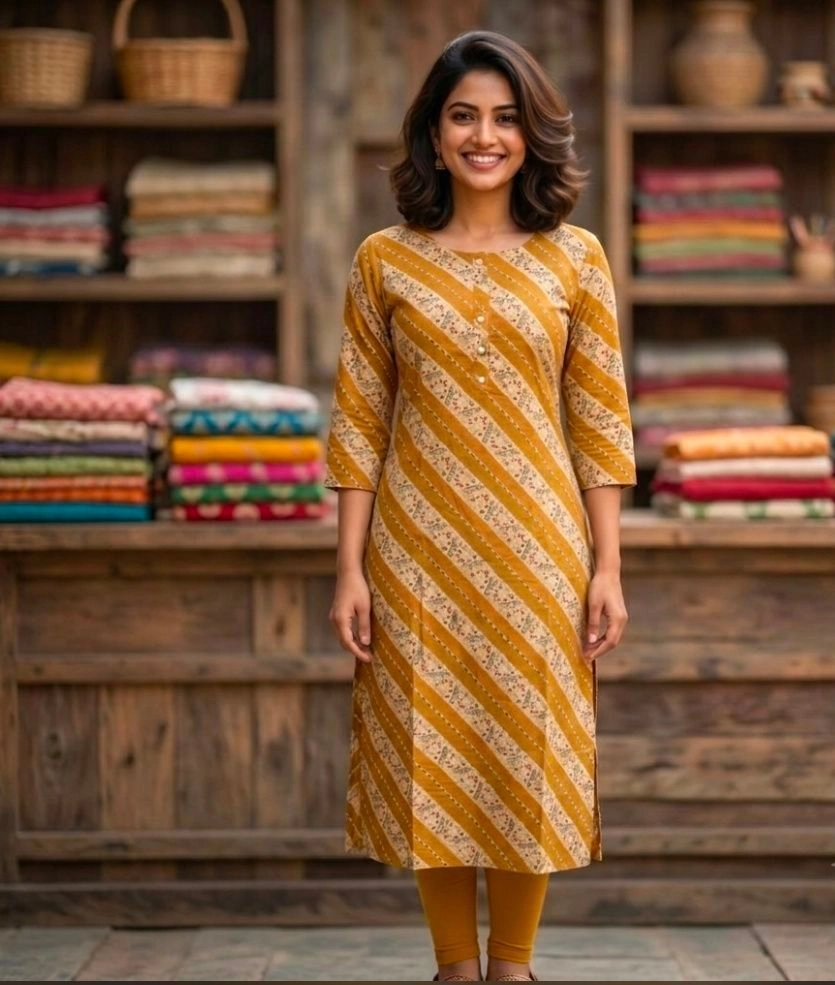 straight kurti 1