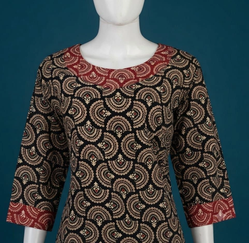 Kalamkari kurti 2