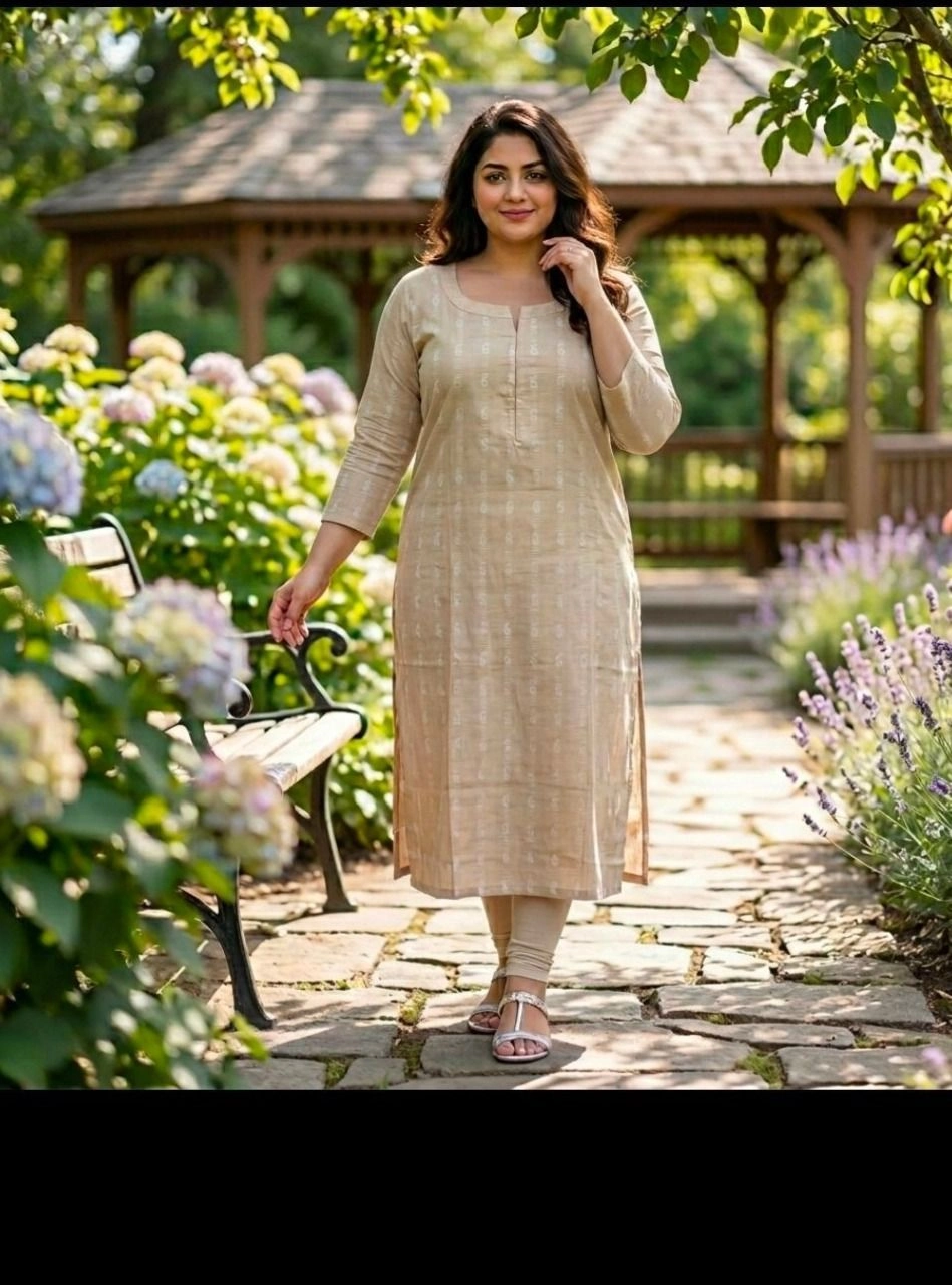 Kurti of chandan colour