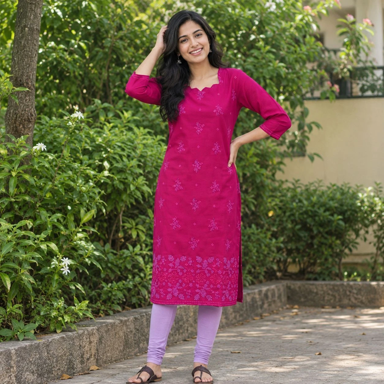 Silk kurti 1