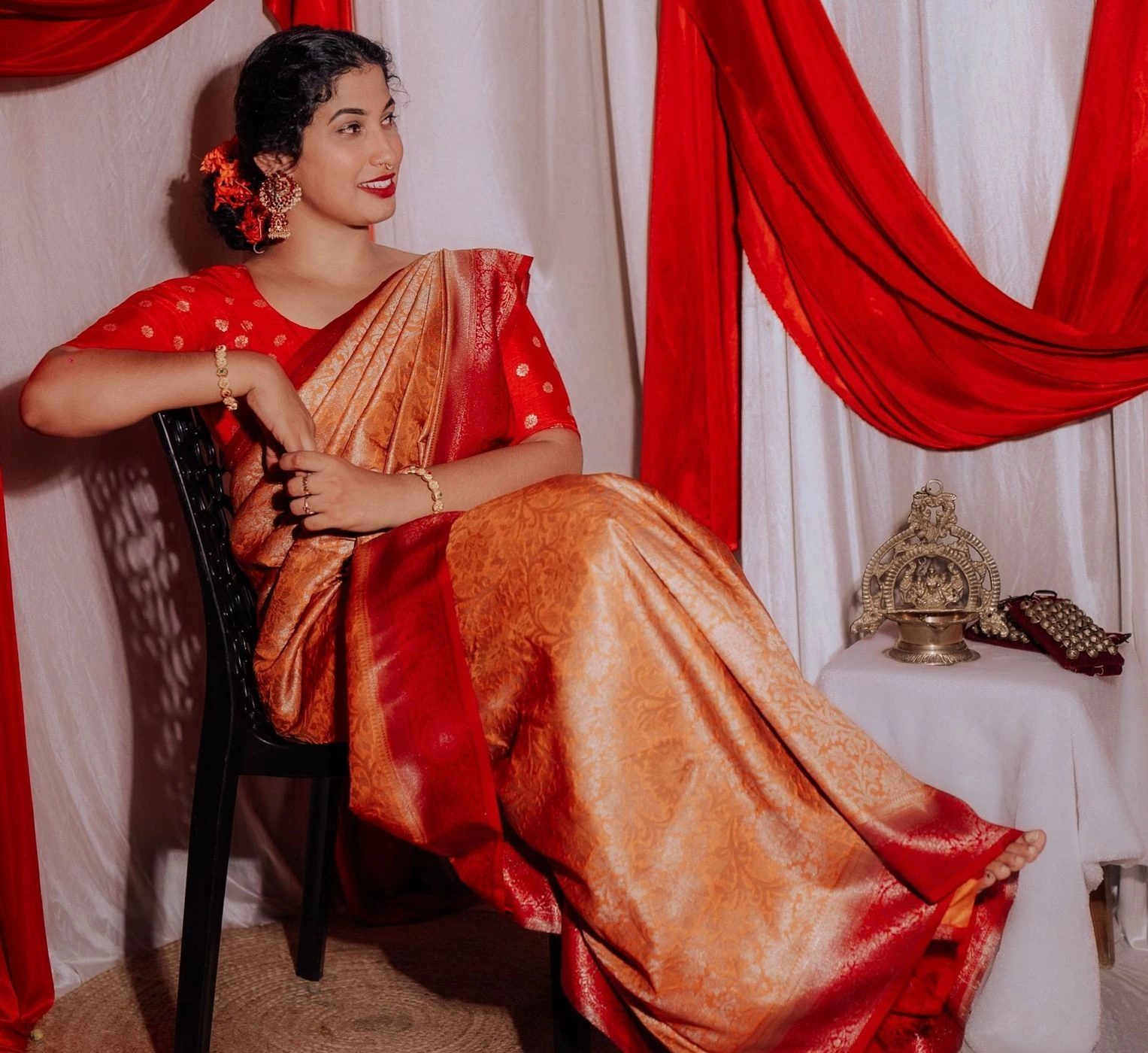 SEMI BANARASI SAREES