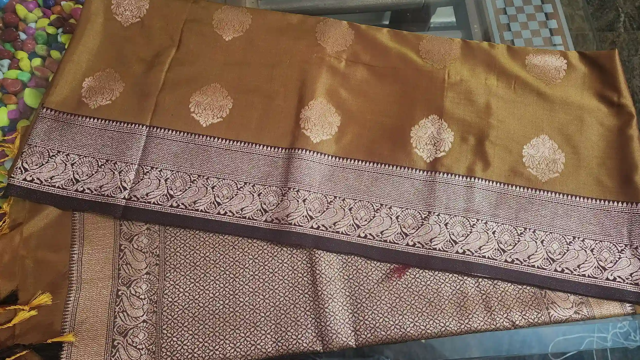 Semi silk saree 2