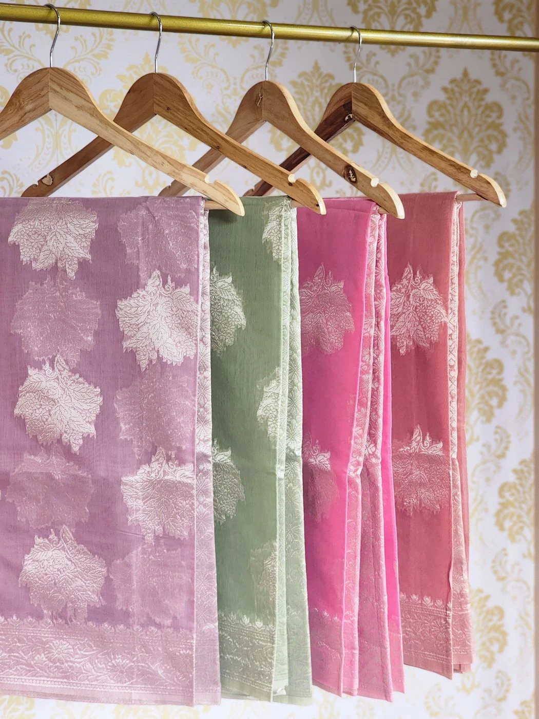 Cotton mix semi banarasi 1